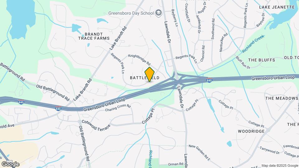 3317 Regents Park Ln Map and Location Details