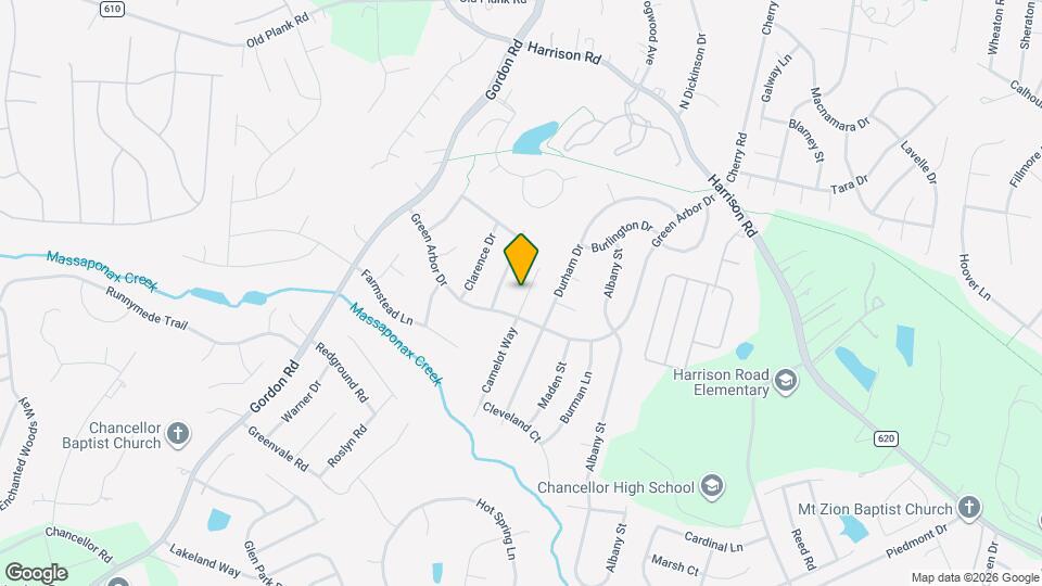 11806 Camelot Way Map and Location Details