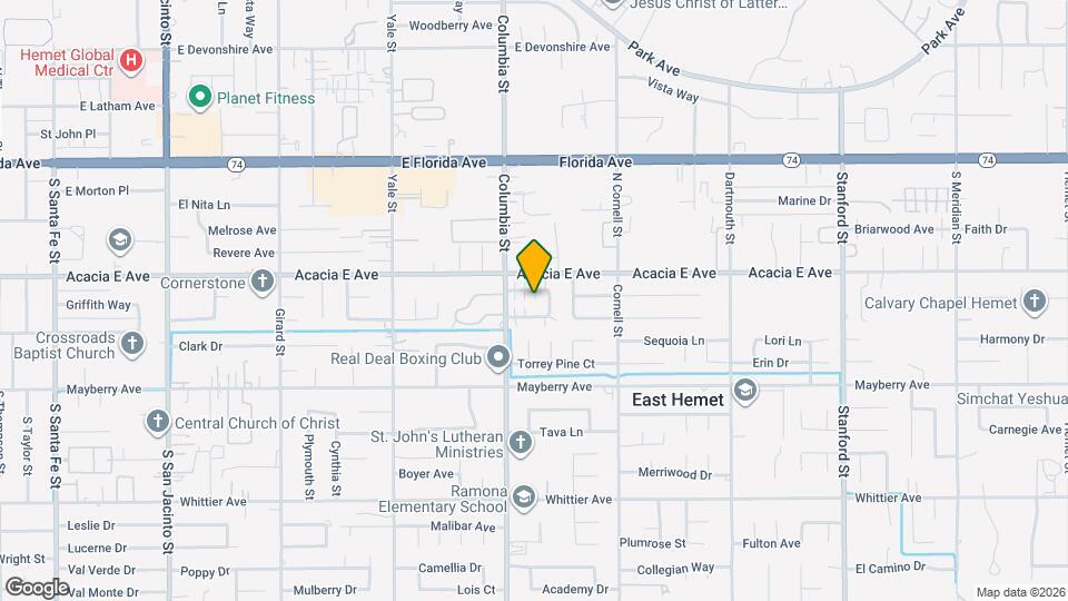 41069 Alder Ave Map and Location Details