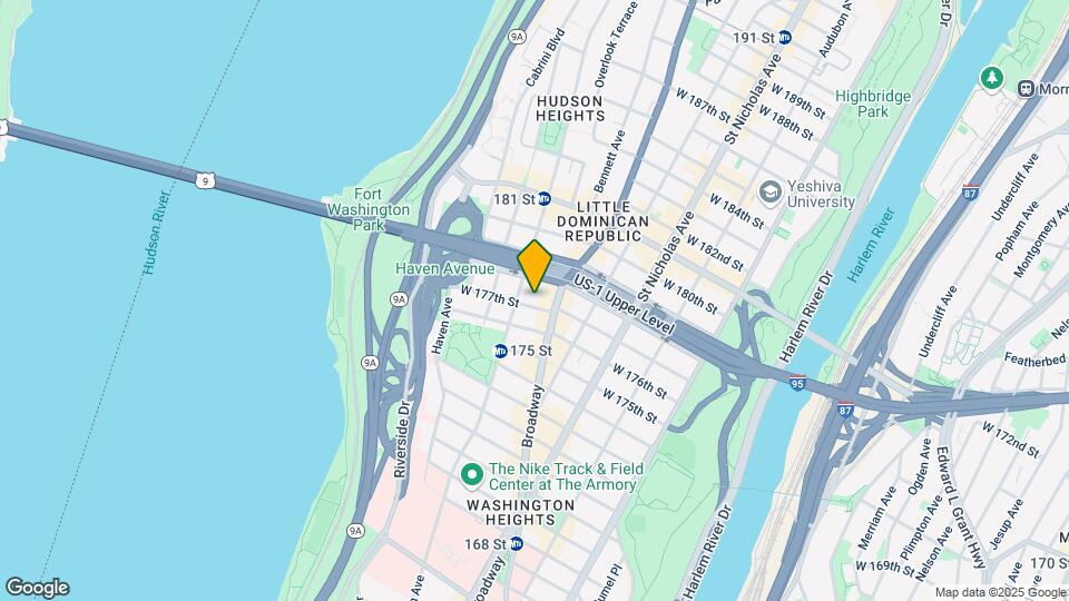 717 W 177th St Map and Location Details
