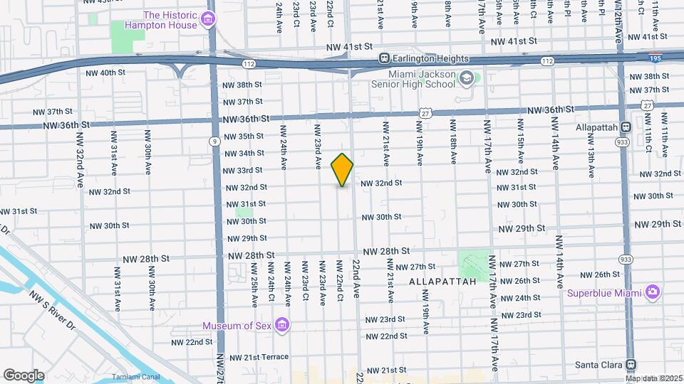 3123 NW 22nd Ct Map and Location Details