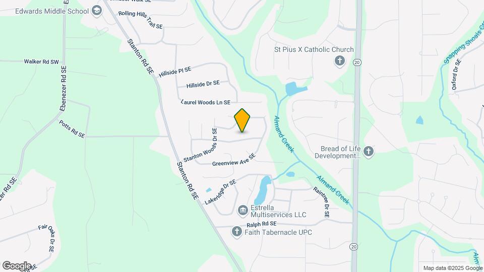 656 Almand Branch Rd SE Map and Location Details