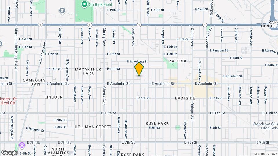 1335 Stanley Ave Map and Location Details