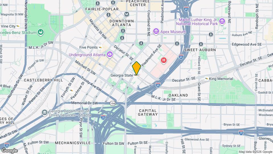 170 Piedmont Ave SE Mapa y Detalles de la Ubicación