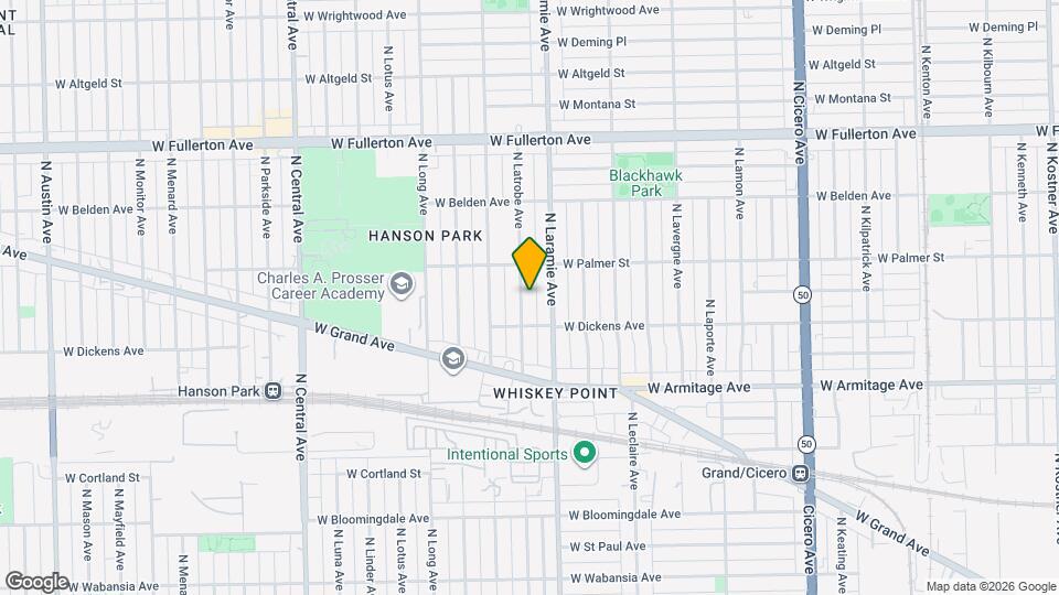 2129 N Latrobe Ave, Unit 3 Map and Location Details