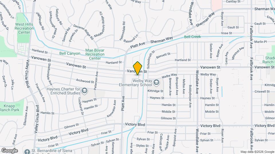 23601 Welby Way Map and Location Details