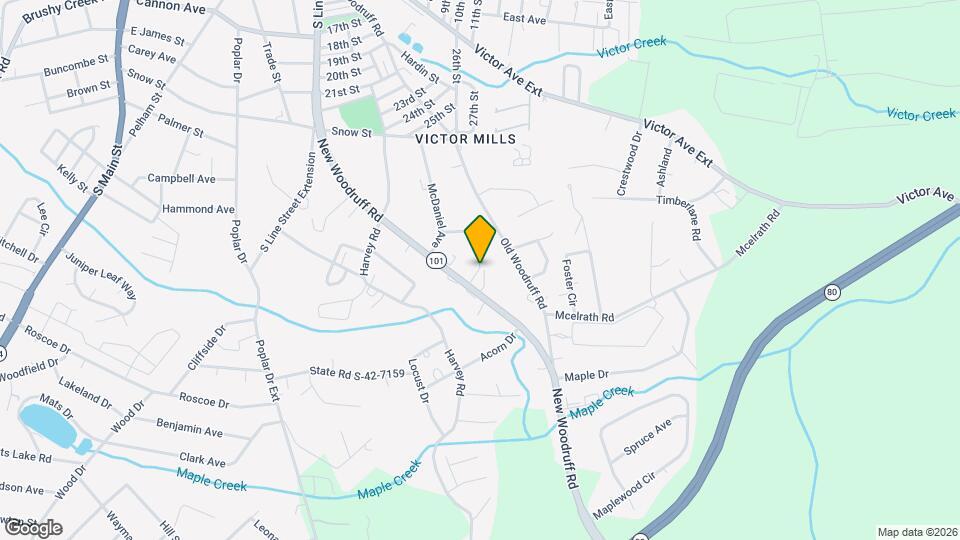 103 Country Cove Ln Map and Location Details