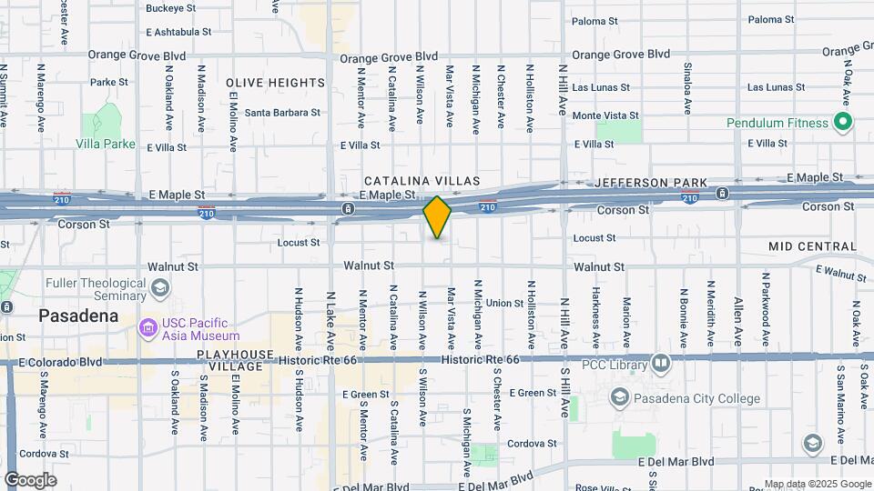 281 Mar Vista Ave Map and Location Details