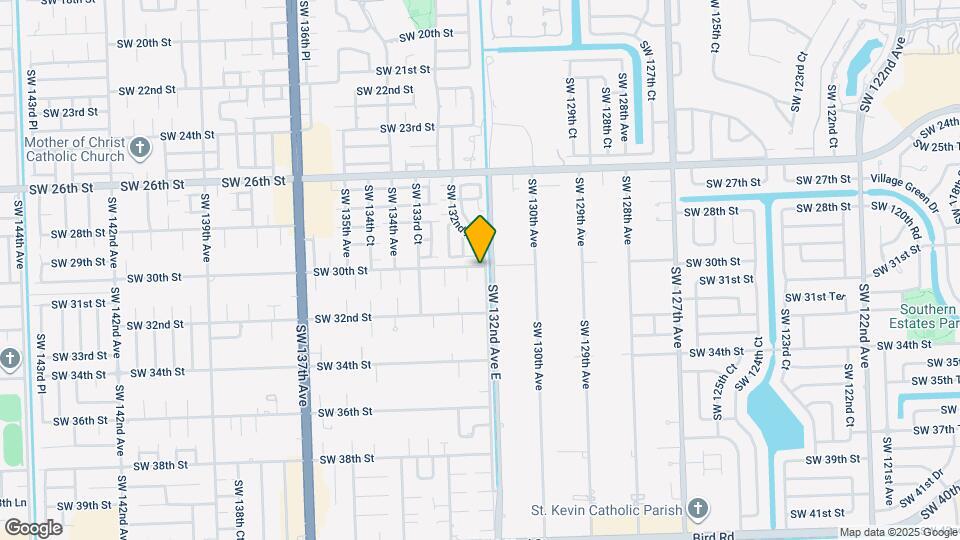 3010 SW 132nd Ave Map and Location Details
