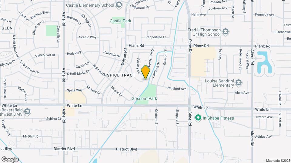 3624 Cardamon Dr Map and Location Details