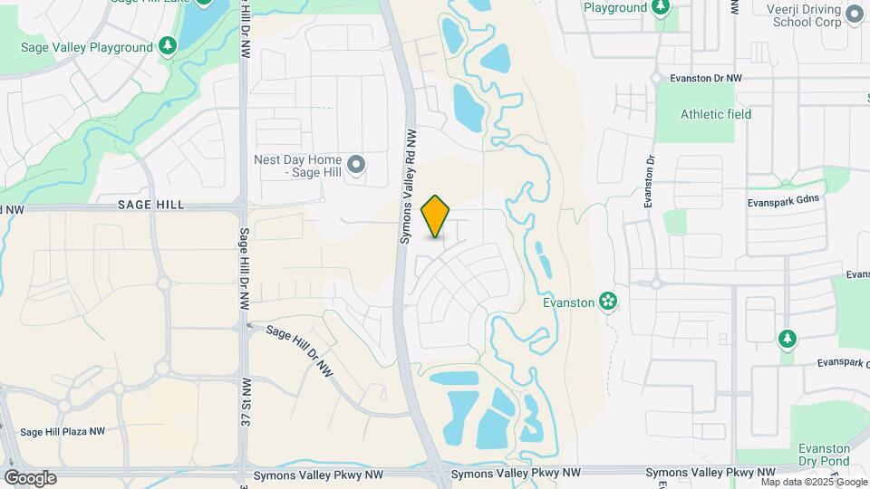 606 Sage Meadows Way NW Map and Location Details
