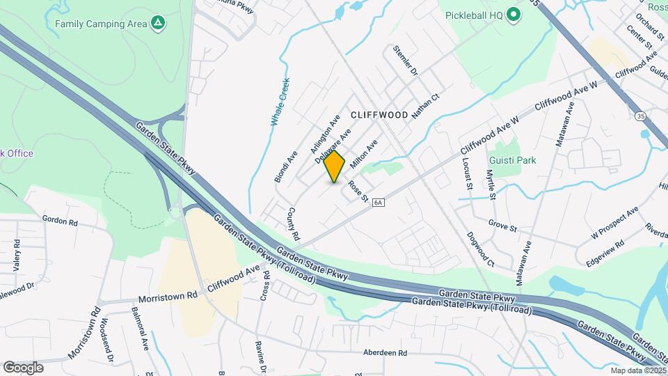 121 Milton Ave Map and Location Details