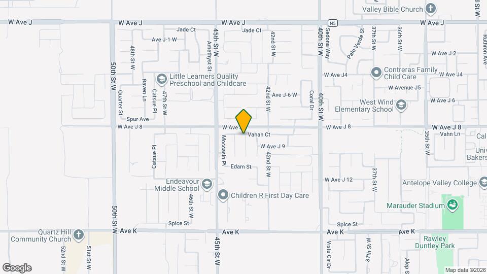 4308 Vahan Ct Mapa y Detalles de la Ubicación