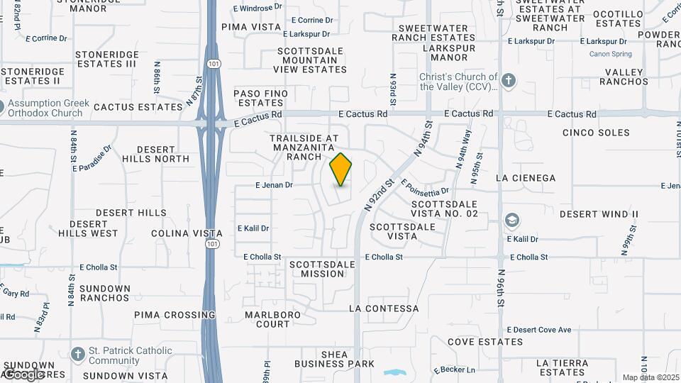 11675 N 91st Ln Mapa y Detalles de la Ubicación