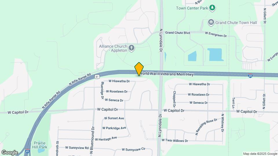 2792 W Hiawatha Dr Map and Location Details