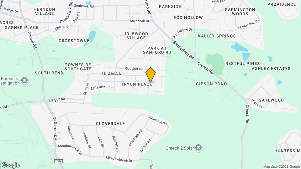 3625 Tule Spring St Map and Location Details