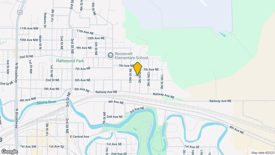603 11th St NE Map and Location Details