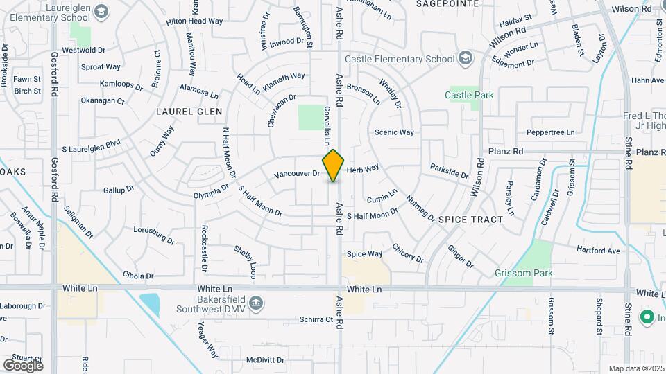 3416 Waldport Ln Map and Location Details