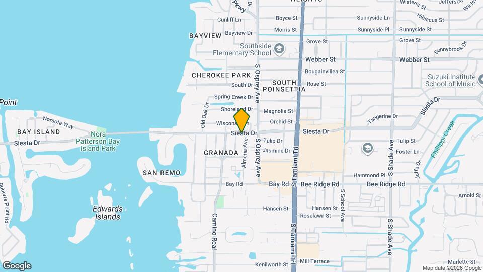 1738 Siesta Dr Map and Location Details