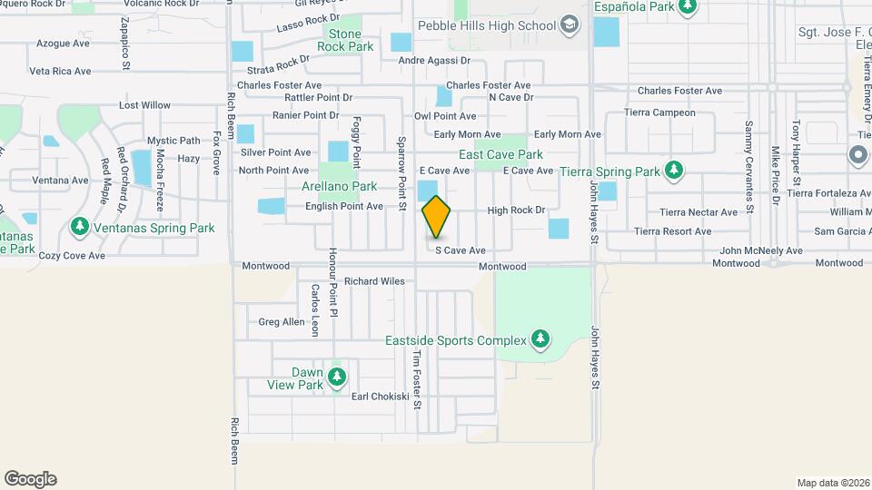 14305 S Cave Ave Map and Location Details