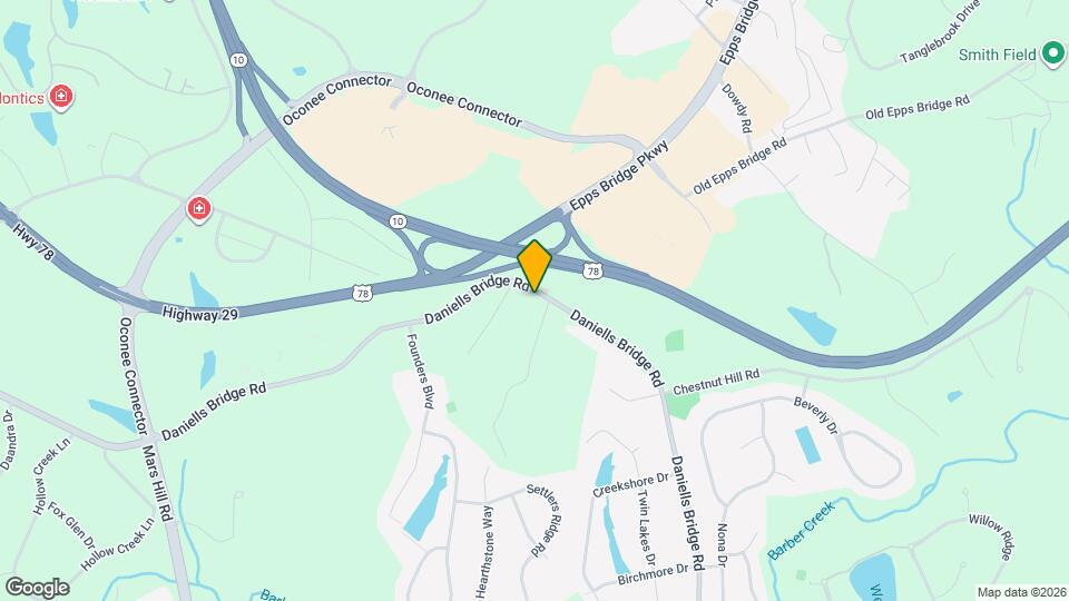 2161 Daniells Bridge Rd Map and Location Details