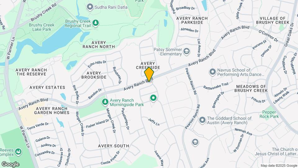 15908 Dink Pearson Ln Map and Location Details