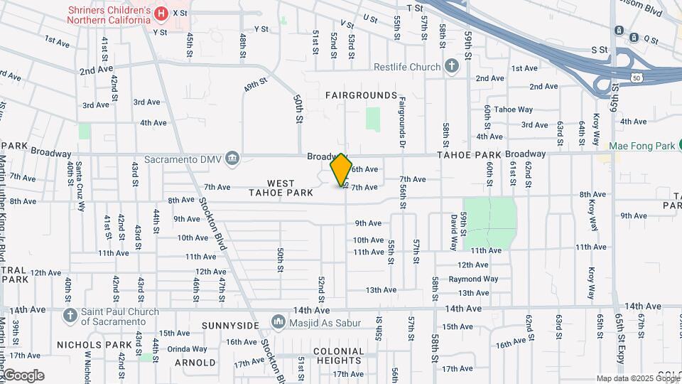 3154 53rd St Map and Location Details