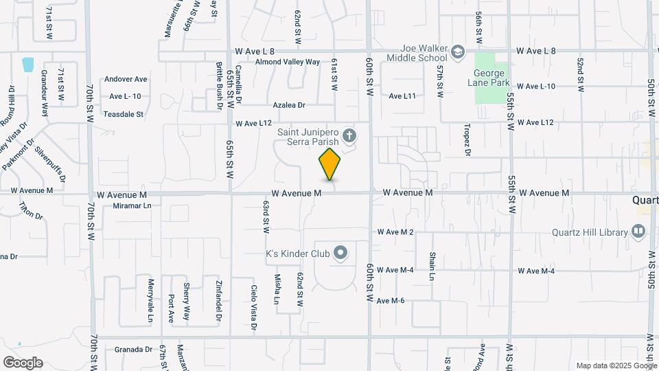 6106 Quail Way Mapa y Detalles de la Ubicación