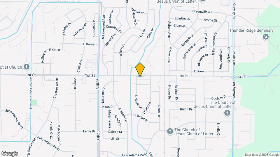 177 S Heath Ln Map and Location Details