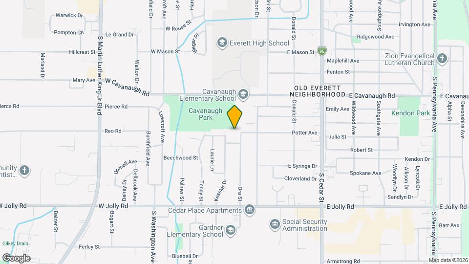 4600 Ora St Map and Location Details