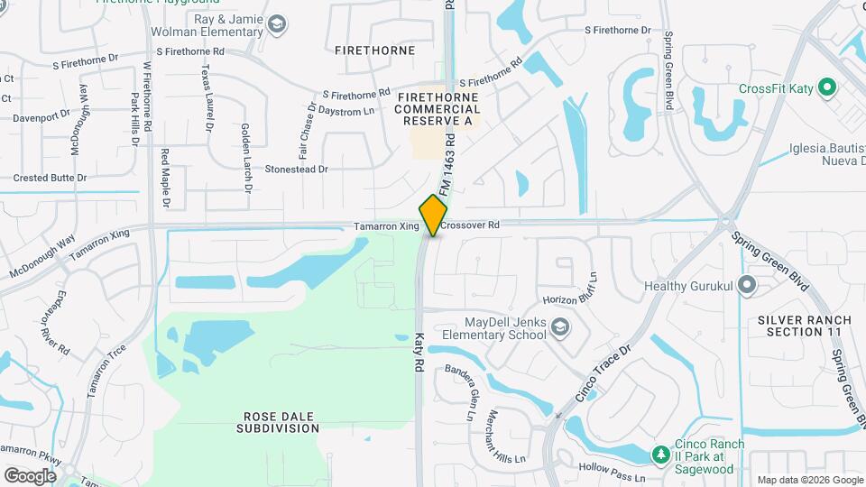 2714 Ember Pass Ln Map and Location Details