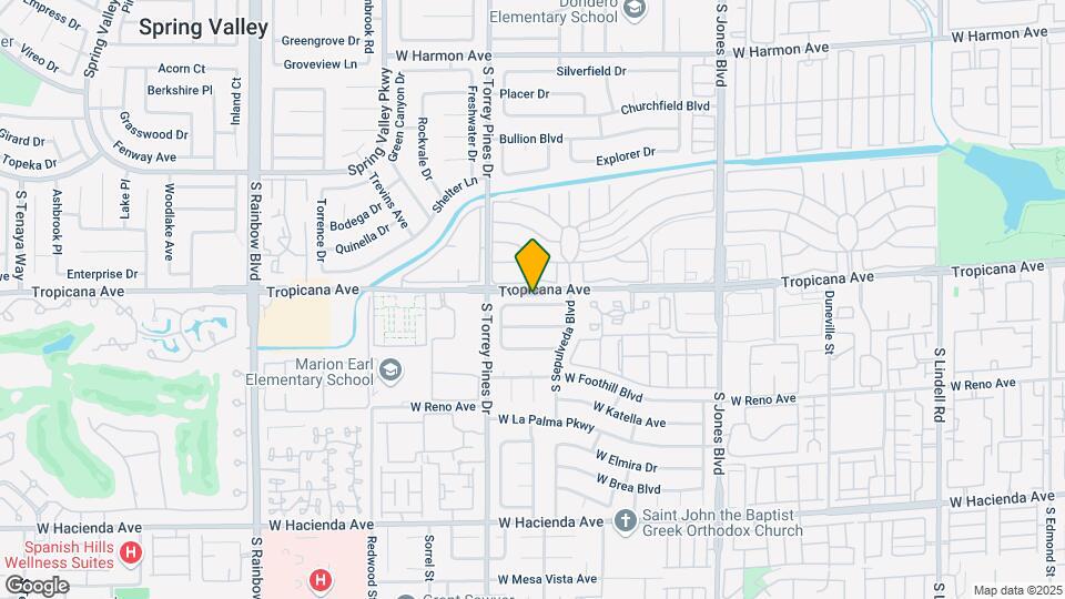 6420 W Alomar Ave Map and Location Details