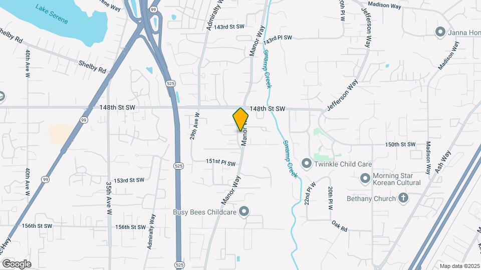 14920 Manor Way Map and Location Details