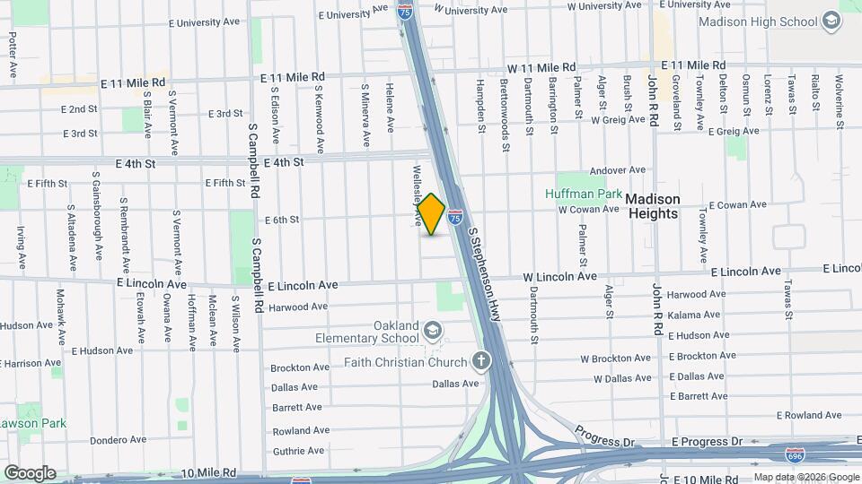 2410 Yale Ave Mapa y Detalles de la Ubicación