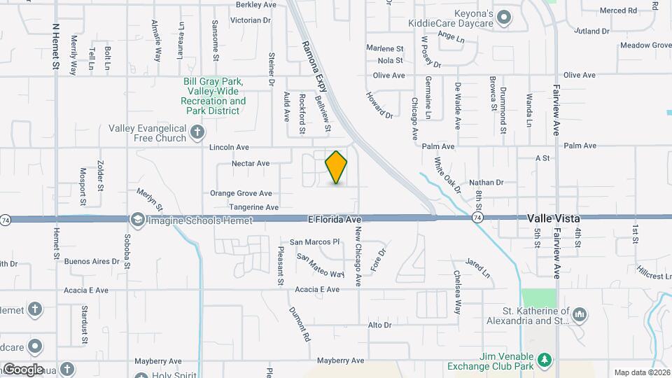 La Paloma Apartments Map and Location Details