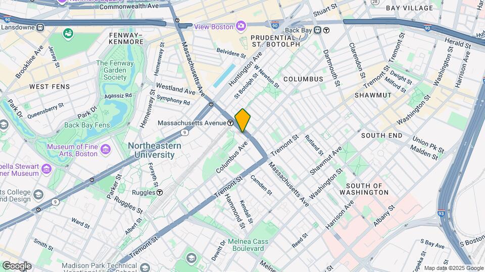425 Massachusetts Ave Map and Location Details