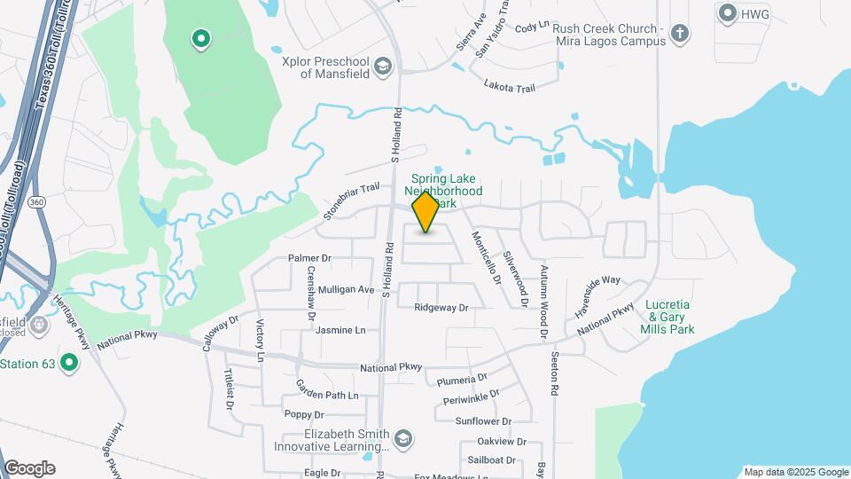 4411 Shady Elm Dr Map and Location Details