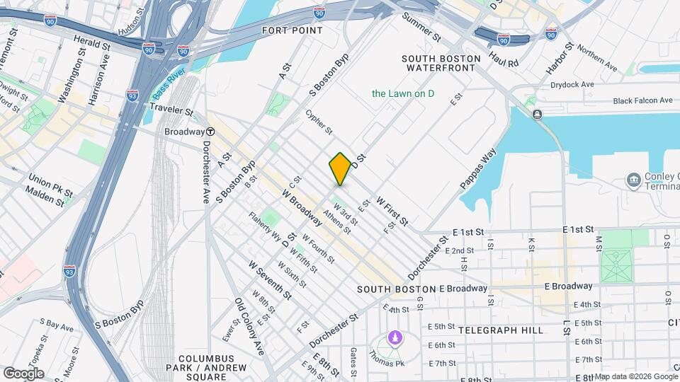 261 W 2nd St, Unit 3 Map and Location Details