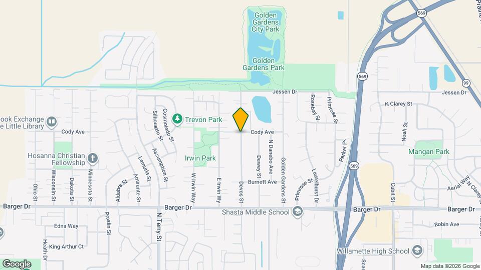 2199 Devos St Map and Location Details