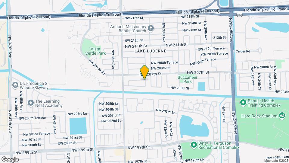 3440 NW 206th St-Unit -A Mapa y Detalles de la Ubicación