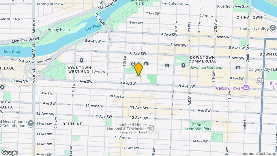 Taylor Building Map and Location Details