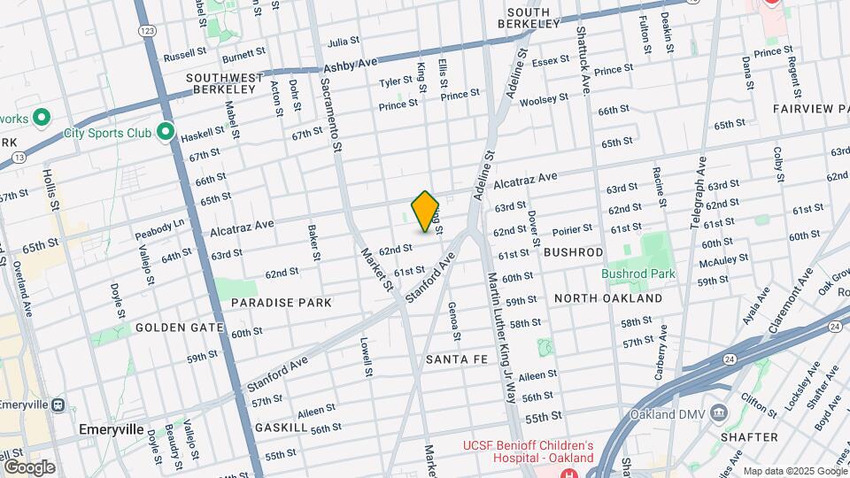 1633 62nd St Mapa y Detalles de la Ubicación