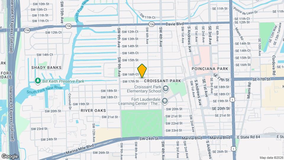 701 SW 17th St Map and Location Details
