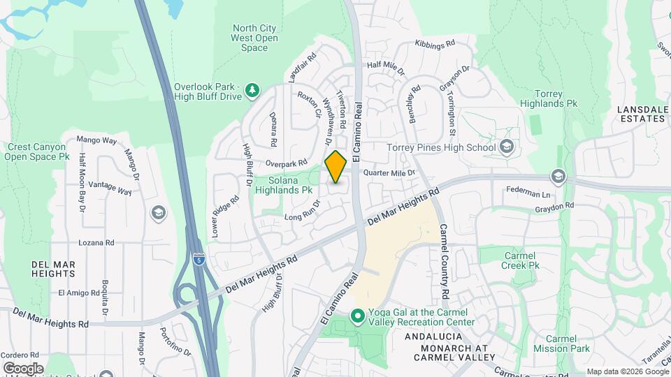 3617 Bernwood Pl Map and Location Details