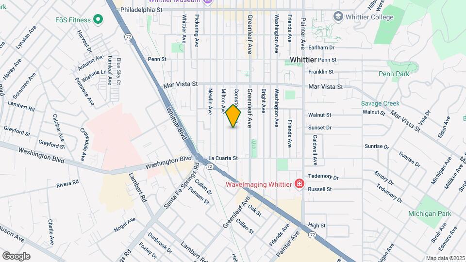 7757 Comstock Ave Mapa y Detalles de la Ubicación