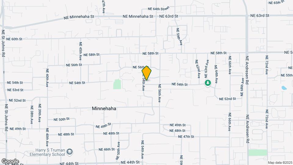 5410 NE 54th St Map and Location Details
