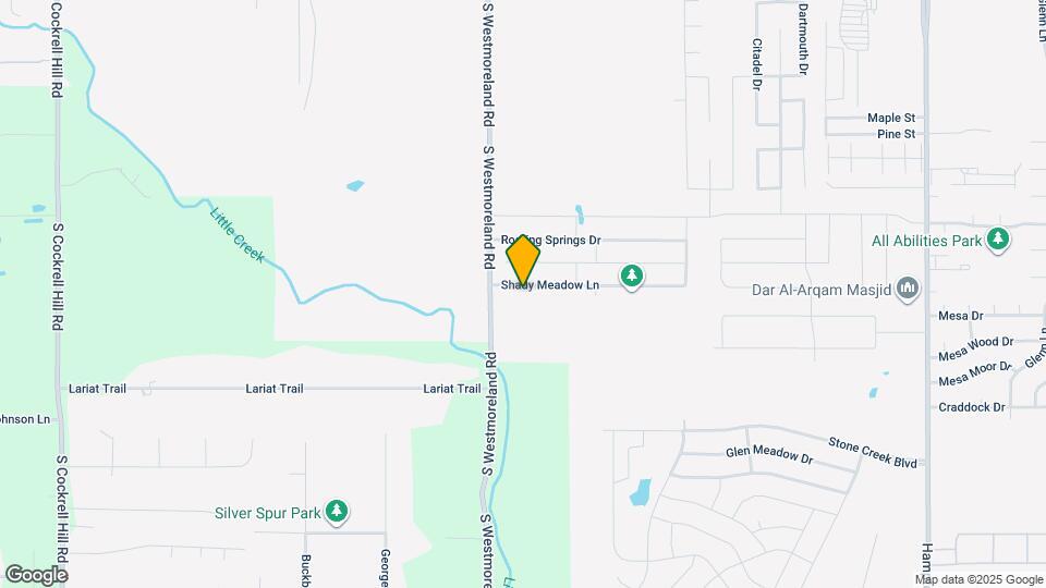 714 Shady Meadow Ln Map and Location Details