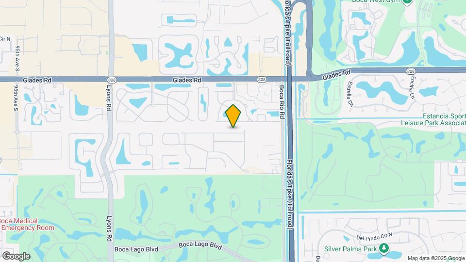 8331 Vía Serena Map and Location Details