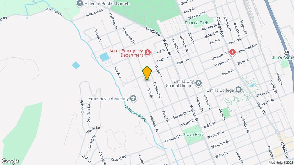 970 Scio St Map and Location Details