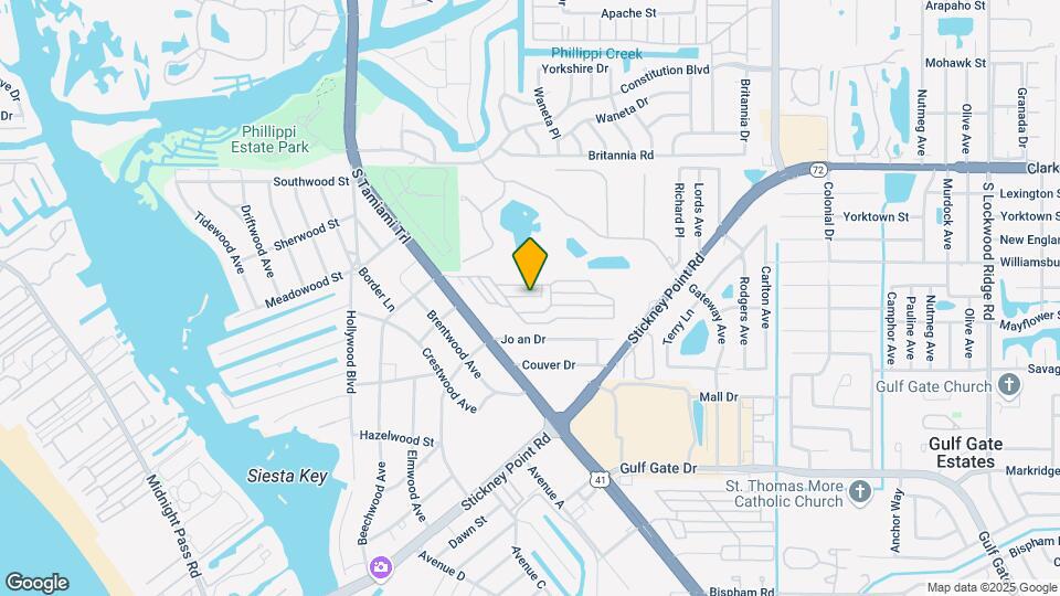 6103 S Tamiami Trl Map and Location Details